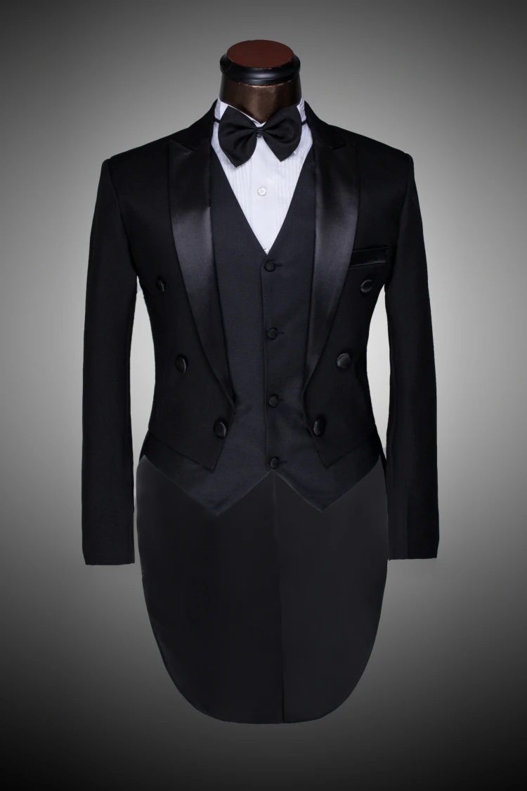 Costume Homme Noir Et Blanc