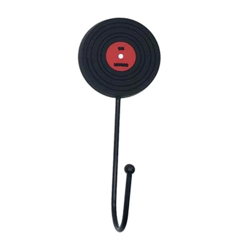 1pc Silicone Retro Magnetic Tape DIY Towel Wall Hook Nail Bathroom Kitchen Clothes Key Hat Rack Bag Hanger Holder