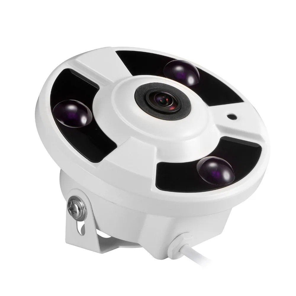 HI3516C+ SC2035 Full HD 1080P IP Cam 48V 802.3af PoE IP камера панорамная камера IP PoE 5MP 1,7 мм объектив ONVIF