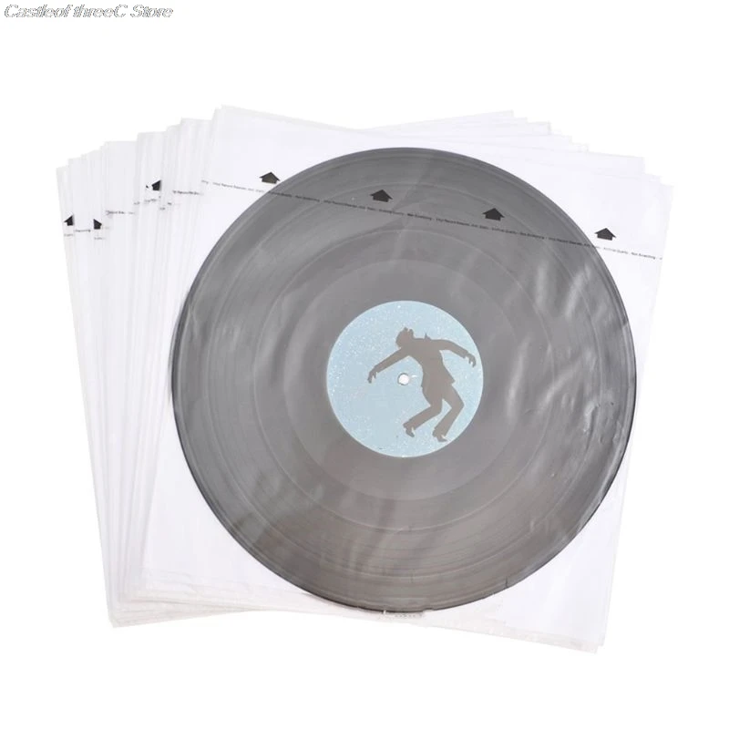 

20PCS Anti-static Rice Paper Record Inner Bag Sleeves Protectors For 12 Inches Vinyl Record Turntable Accessories