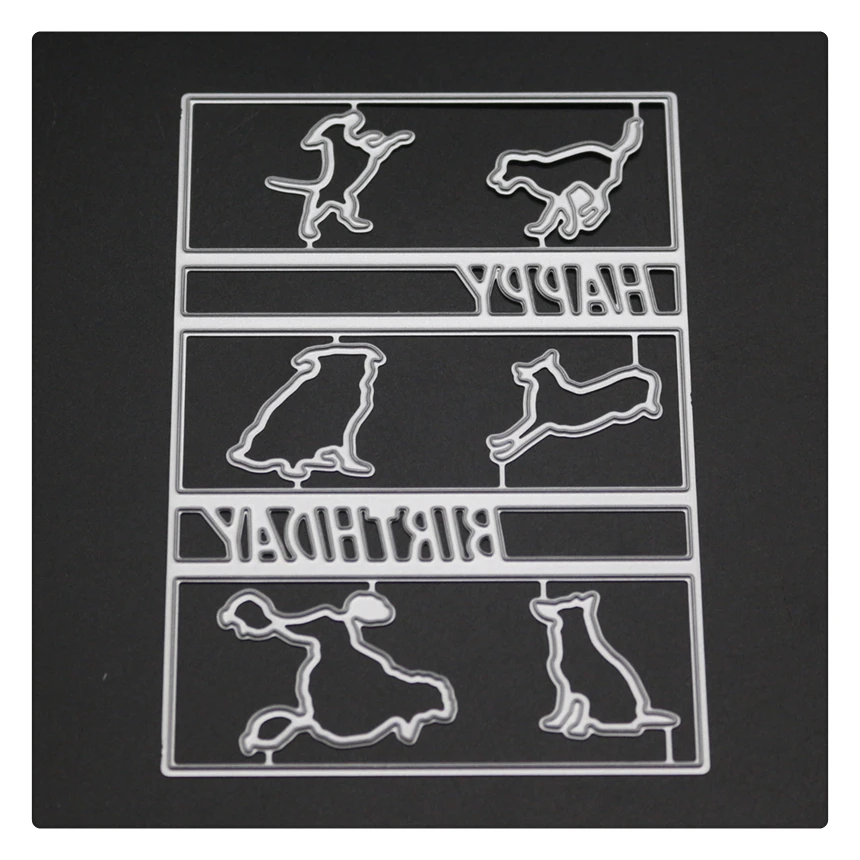 

YINIS1731 ANIMALS CAT Scrapbook Metal Cutting Dies For Scrapbooking Stencils DIY Album Cards Decoration Embossing Folder Die Cut