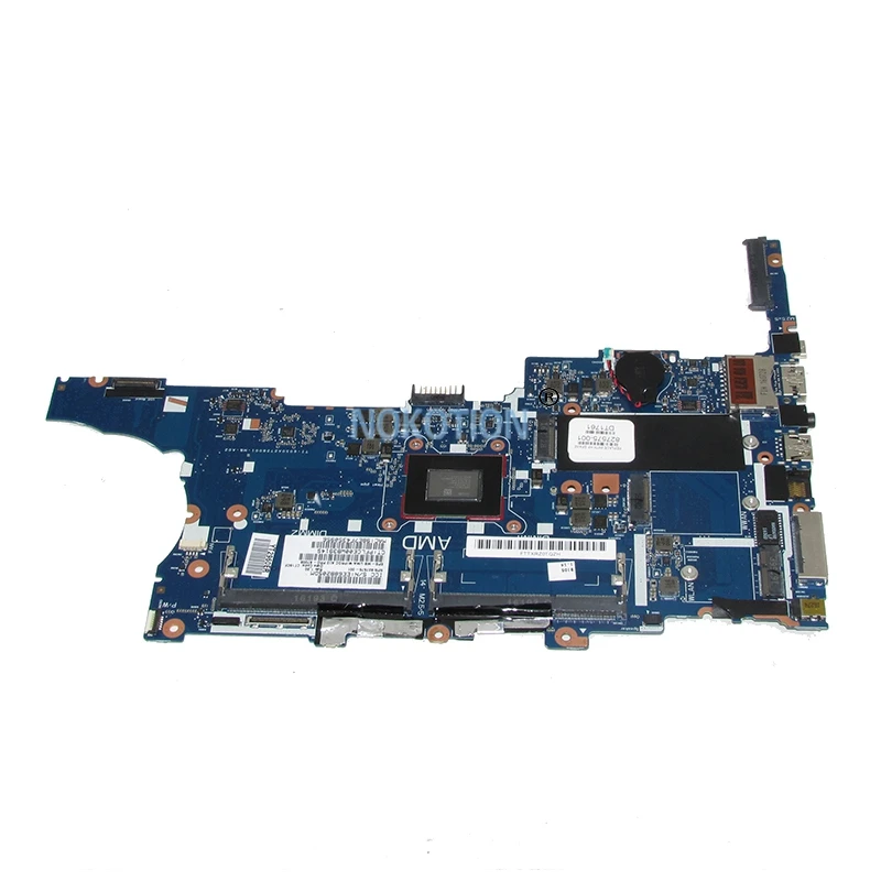 Материнская плата NOKOTION для ноутбука HP 745 G3 827575 UMA 001 полностью