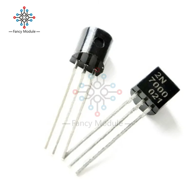 10 шт. 2N7000 TO-92 MOSFET N-CHANNEL 60V 0.2A транзистор