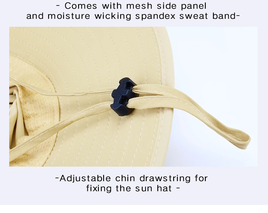 FURTALK Safari солнцезащитные головные уборы для мужчин и женщин Boonie с широкими полями ведро Водонепроницаемый Packable UPF 50+ Рыбалка Пешие прогулки шляпа SH043