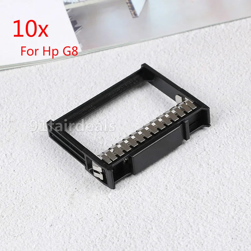 

Heretom 10PCS/Lot 2.5 INCH SFF Hard Drive Blank Caddy Filler For HP G8 DL360P DL380P 652991-001 Bayblend Replace Ship@US