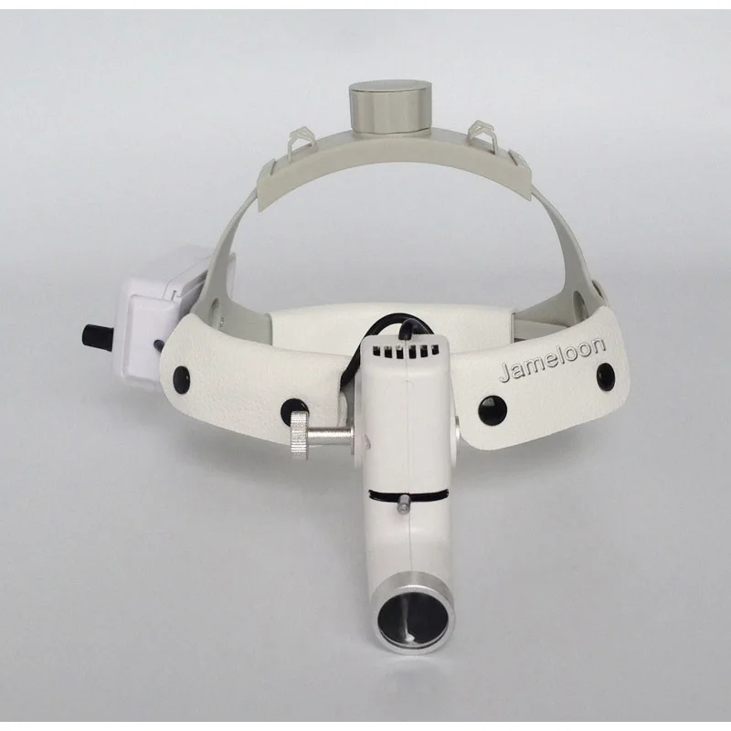 Koop Medische led light loupe vergrootglas head lamp verstelbare hoge intensiteit bediening oplaadbare tandheelkundige koplamp chirurgische koplamp