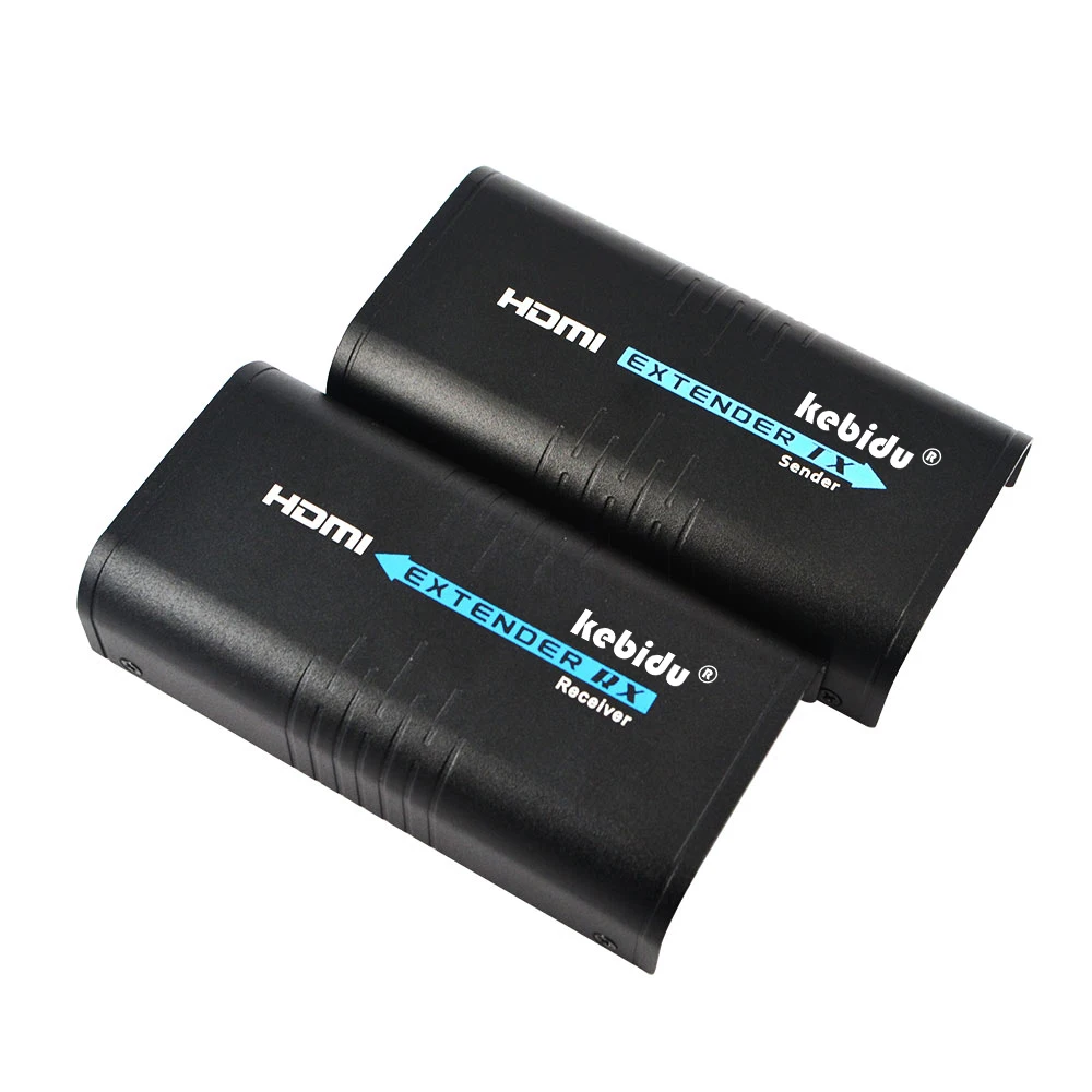 Kebidu черный 1080P беспроводной HDMI Ethernet сетевой передатчик приемник/удлинитель