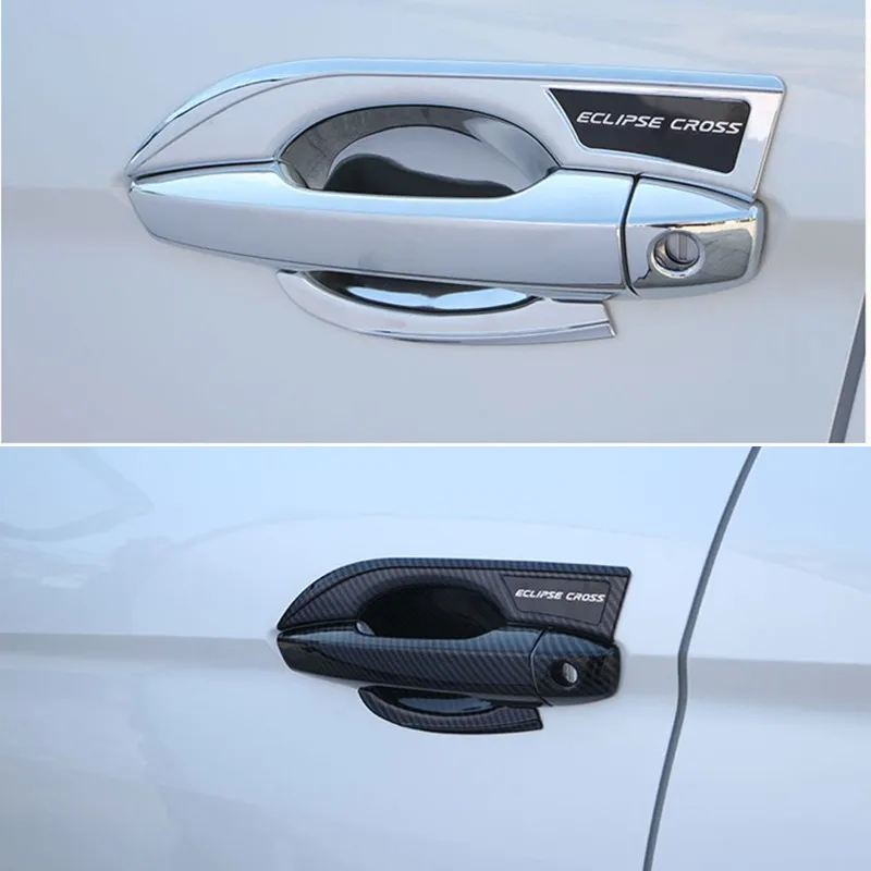 

ABS With Smart hole Door Handle Cover Handle Trim Cover For Mitsubishi Eclipse Cross 2018 Accessories