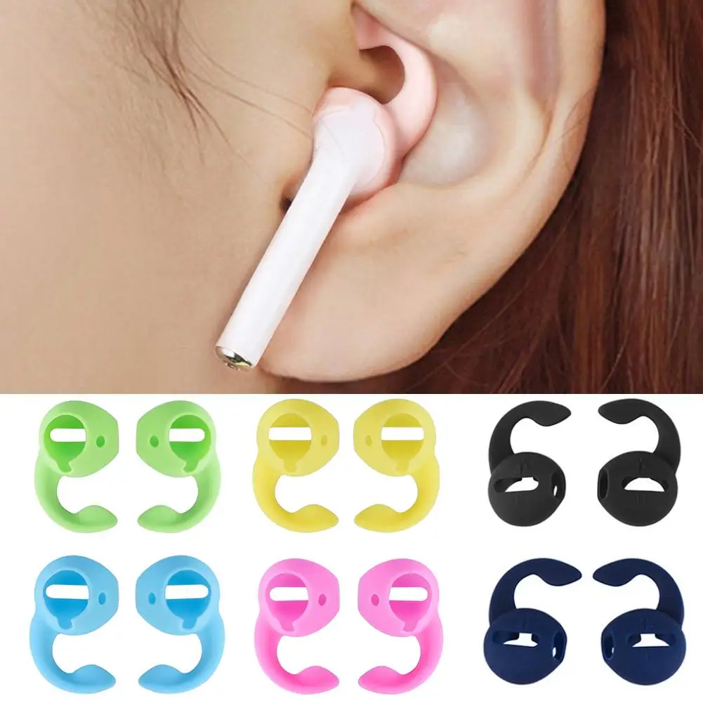 

1/3/5 Pairs Silicone Anti-Lost Non-Slip Earbud Eartips Cover New Ear Cap for Airpods