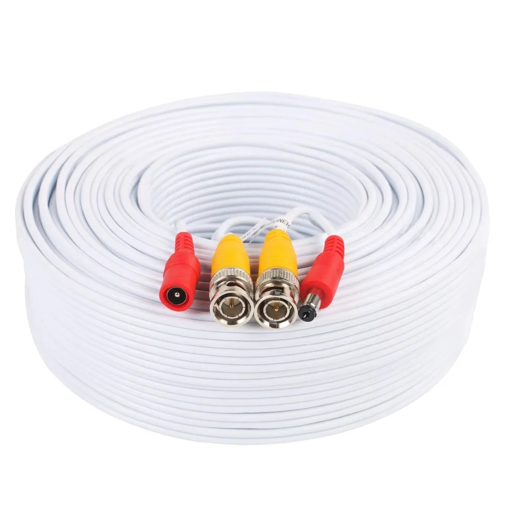 Tonton 4PCS 100FT 30M BNC Video Cable High quality Security CCTV Camera DC Coaxial Cable Surveillance DVR System Accessories Tonton 4PCS 100FT 30M BNC Video Cable High quality Security CCTV Camera DC Coaxial Cable Surveillance DVR System Accessories