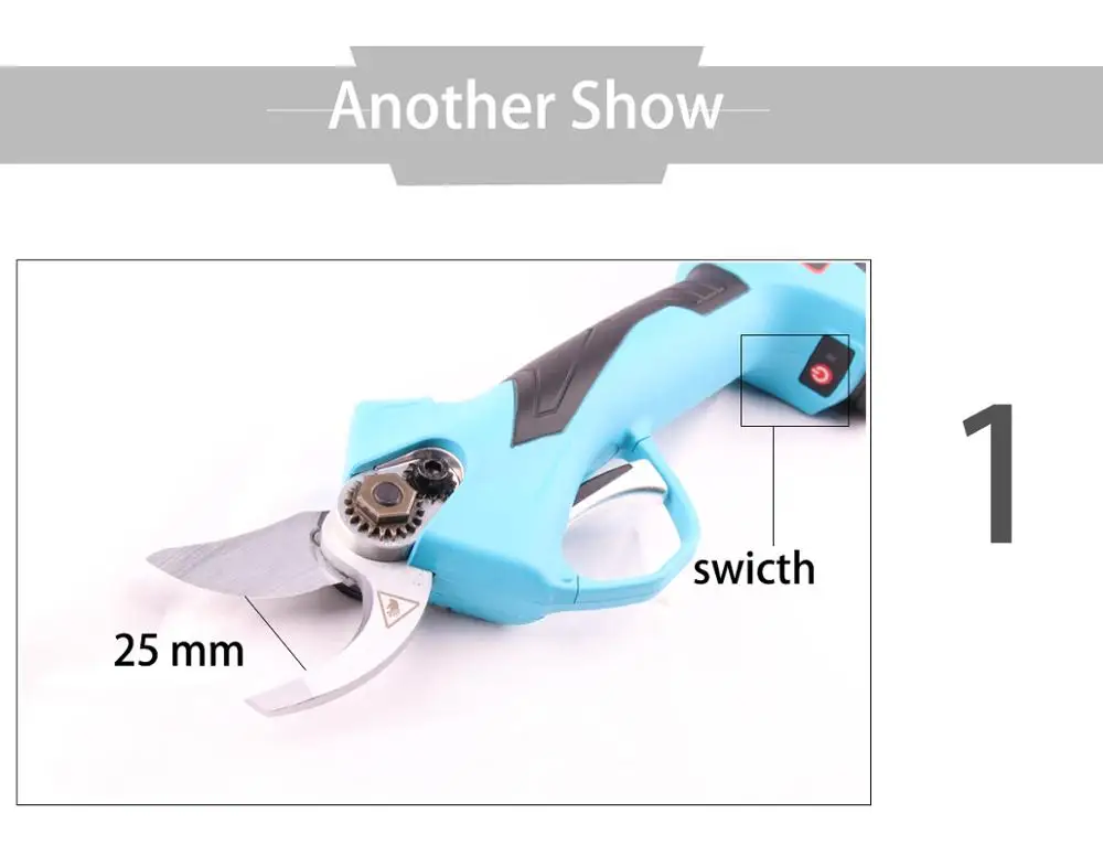Беспроводной секатор ножницы батарея Электрический секатор ножницы