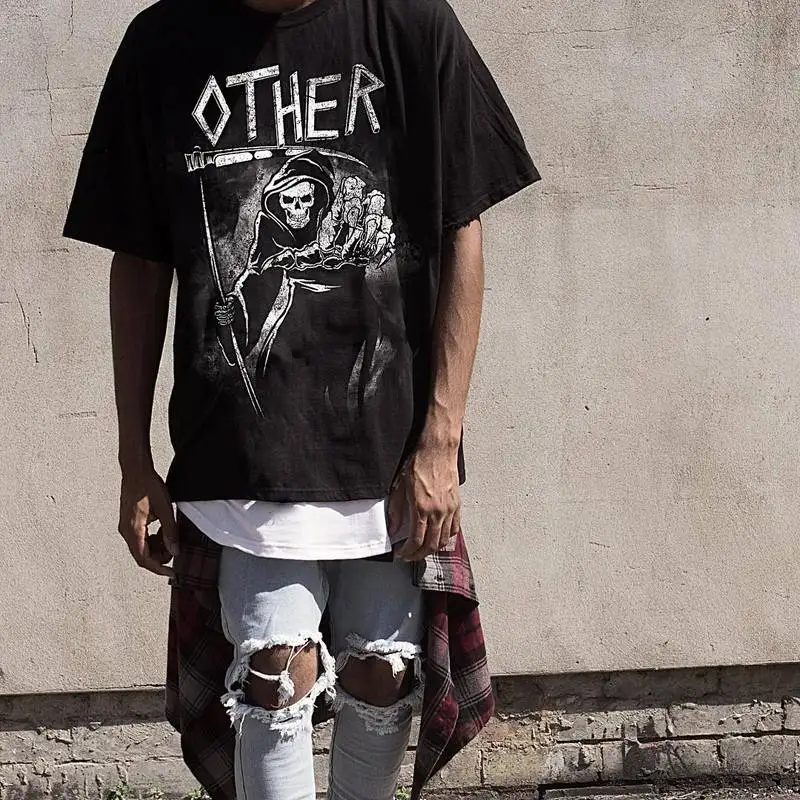 Kanye Metallica Sugar Skull T Shirt 