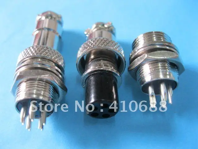 XLR Audio Cable Connector 5 Pin 12mm Chassis Moun 6 Pcs Per Lot Brand New Hot Sale | Обустройство дома