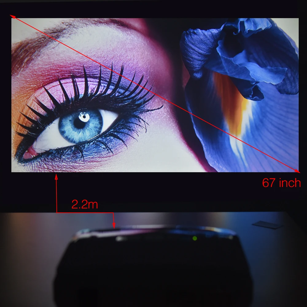 Touyinger T3 видео проектор 3500 люмен видеопроектор (Android Bluetooth) Beamer светодиодный