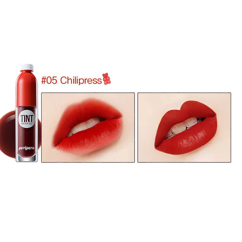PERIPERA Colorfit ТИНТ гель для воды 7 цветов водонепроницаемый жидкая помада