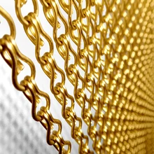 Династия алюминиевая цепь звено москитная сетка двери шторы