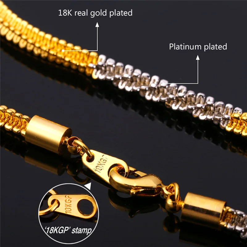 Gold Color Fancy Italy Jewelry Gift 