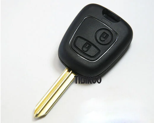 Blank Car key case  SX9 blade for Citroen Saxo Berlingo Xsara Picasso 2 Buttons Remote Key Shell