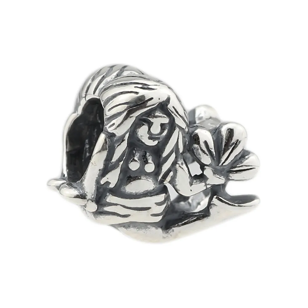 

Authentic 925 Sterling Silver Charm Mermaid Daughter of Sea For European Bracelet