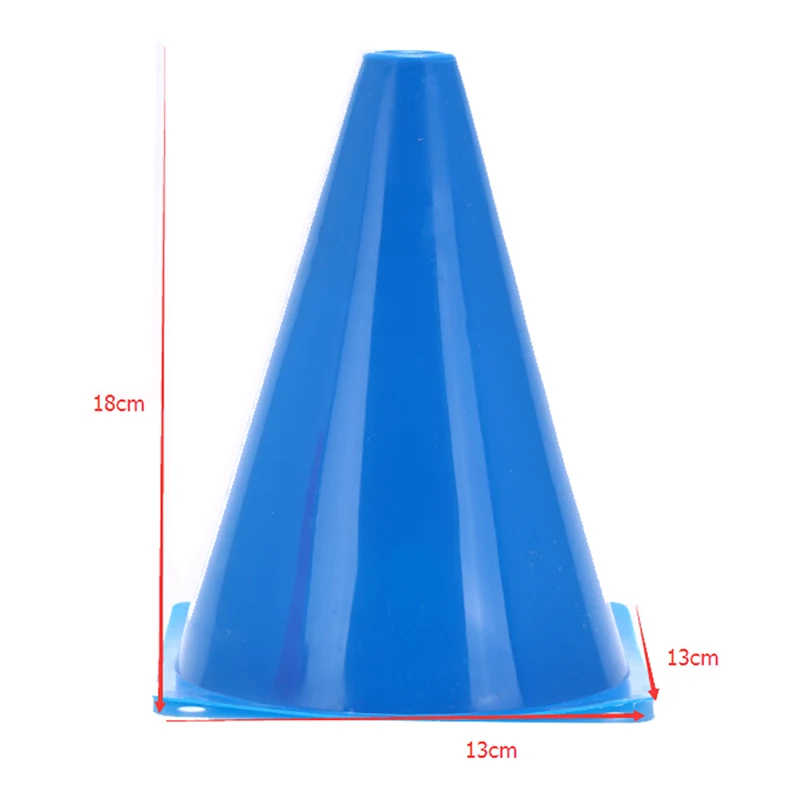 Football Rugby Speed training Equipment Space Marker Cones Slalom Roller skate pile cup skating Skateboard Mark CupSoccer 18cm