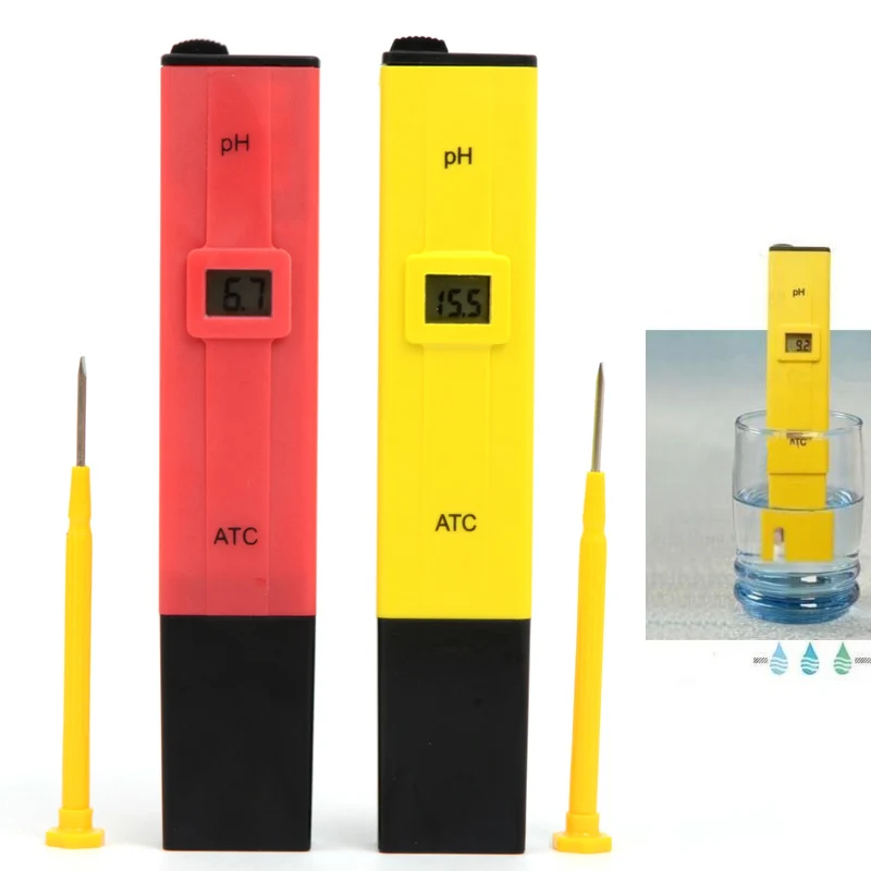 

1PC Portable Digital PH Meter Tester Accurate Digital LCD PH Value Test Pen PH Tester for Aquarium Pool Laboratory T20