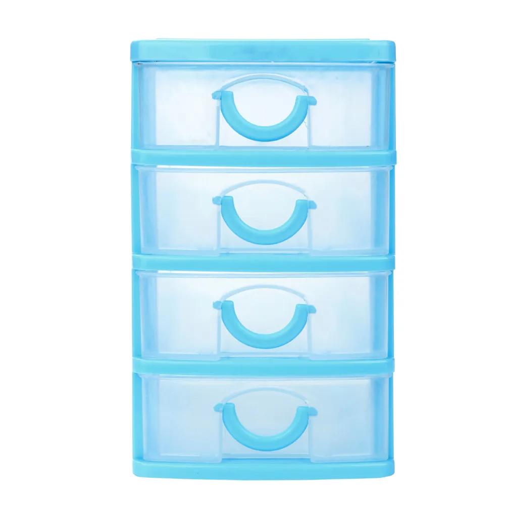 Прочный пластиковый мини-Настольный ящик для мелочей, чехол для мелких предметов, съемные разделители, экономия места, домашняя одежда,, Прямая поставка