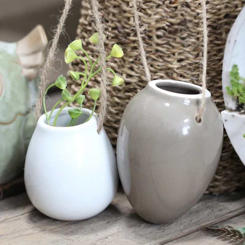 Ceramic hanging vase02