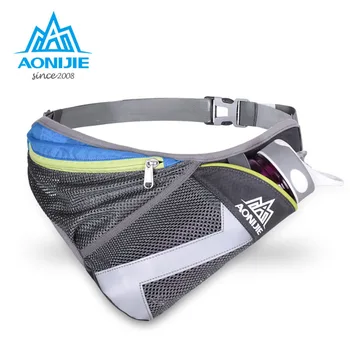 

AONIJIE Men Women Lightweight Nylon Running Waist Pack Ladies Fanny Pack Bum Bag Hip Money Hydration Mobile Phone Pouch Belt