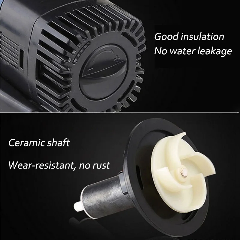 Aquarium Water Pump 220V Aquarium Pump Aquarium Fishing  Variable Frequency Submersible Pump Fountain Pump Aquarium Filter (10)