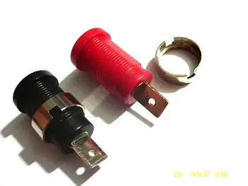 

20pcs Binding Post Banana Jack for 4mm Safety protection Plug Red + Black