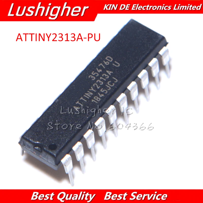 2 шт. ATTINY2313A-PU DIP20 ATTINY2313-PU DIP ATTINY2313A 2313A-PU DIP-20 новый оригинальный IC | Электронные