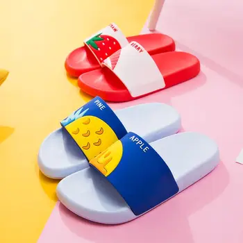 

Fashion Women Summer Slippers Cartoon Fruits Slides Indoor Slide Sandals Women Shoes Bothe Flip Flops Watermelon Dropshipping