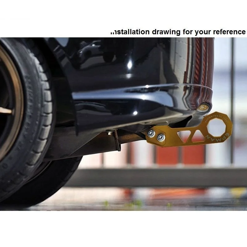 البليت الألومنيوم الخلفية السحب هوك universalcar مثل لل سكايلاين s14 200sx s13 r33 TK-TH01R البليت الألومنيوم الخلفية السحب هوك universalcar مثل لل سكايلاين s14 200sx s13 r33 TK-TH01R