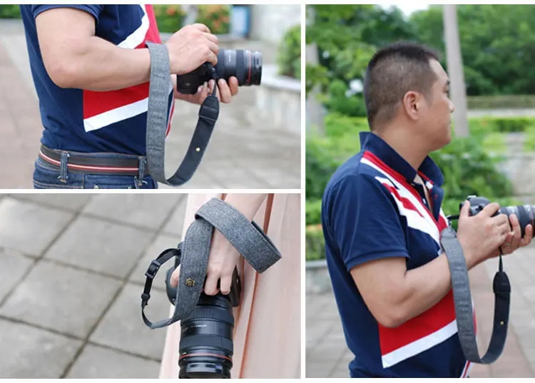 Винтажный ремешок для камеры из натуральной кожи+ хлопковый ремень для шеи леопардовая серия для SLR DSLR Canon Nikon sony Panasonic