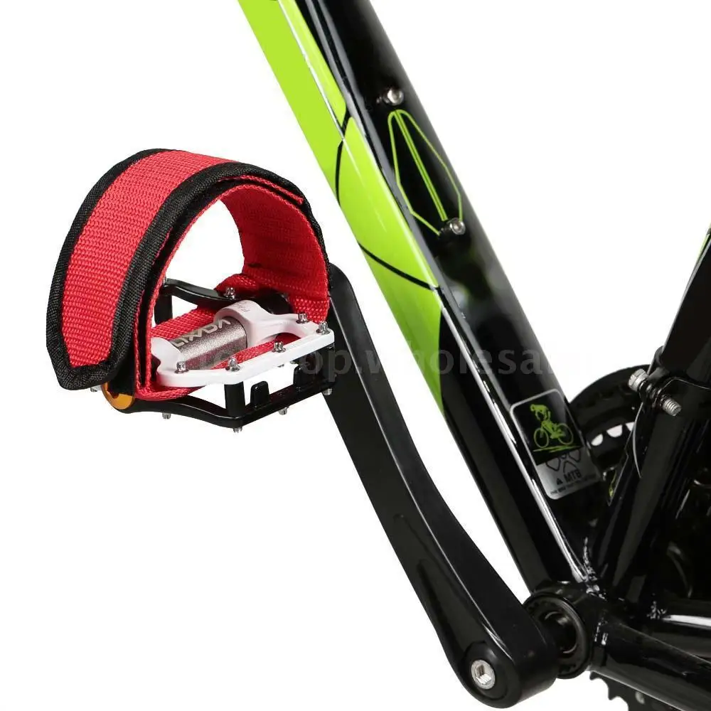 1pcs Anti-slip Bicycle Pedal Strap Bike Cycling Foot Pedal Bands Feet Binding Straps Cycling Fixed Gear Beam Foot Cycling Pedals