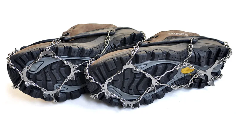 Shengyuan Открытый 12 зуб альпинистские шипы на подошвах снегоступы ботинки слипоны портативный 0,38 кг