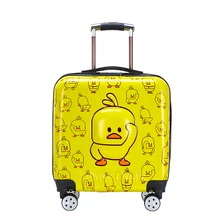 Мультяшный Детский рюкзак на колесах для путешествий, чемодан для детей, Детский чемодан, Складной футляр, дорожная сумка на колесах