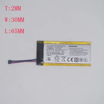 

3.7V Polymer Lithium Battery 203065/213060 navigator 300MAH with protective Board CarLog