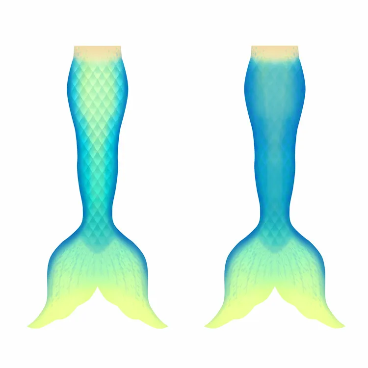 Новый Костюм Русалки без монофина для плавания костюм русалки косплея|Костюмы из