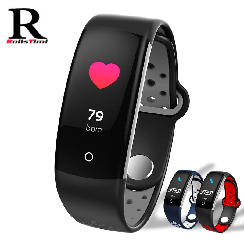 RollsTimi Smart Watch With Heart Rate Monitor Pedometer