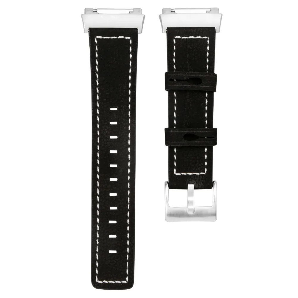 KINGBEIKE Colorful Genuine Leather Watchband For Fitbit Ionic Watch Band Men Women Bracelet Belt Replacement Strap KINGBEIKE Colorful Genuine Leather Watchband For Fitbit Ionic Watch Band Men Women Bracelet Belt Replacement Strap