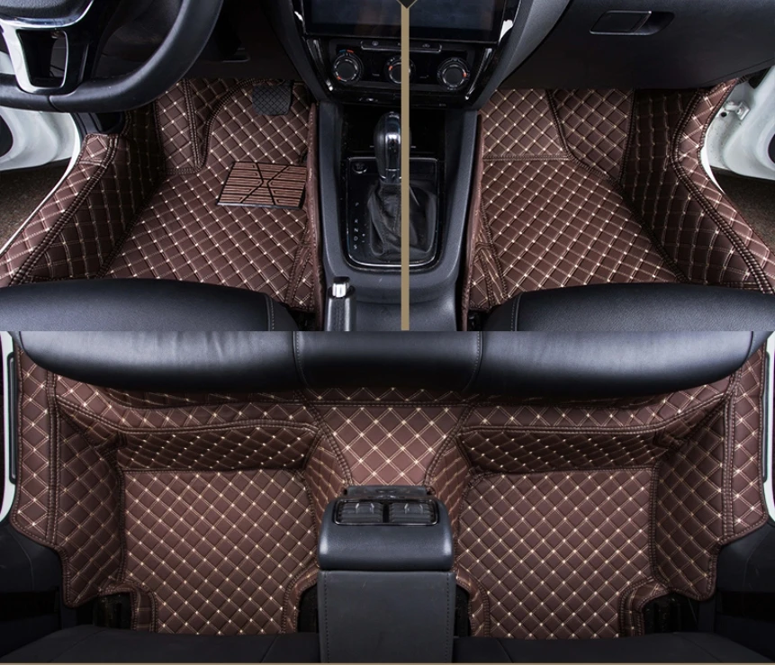 Хорошее качество! Специальные автомобильные коврики для Honda HR-V 2019-2015 прочные водонепроницаемые коврики ковры для вариабельности