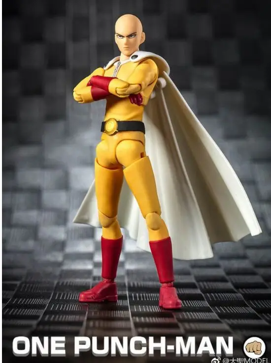 in stock GREAT TOYS Dasin anime ONE PUNCH MAN Saitama action figure GT model toy 1/12 | Игрушки и хобби