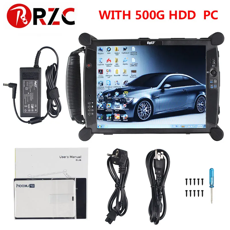 

EVG7 DL46 HDD500GB DDR2GB/4GB/8GB Diagnostic Controller Tablet PC EVG7 Full-compatible for icom next for BMW ICOM A2 Jdiag forGM