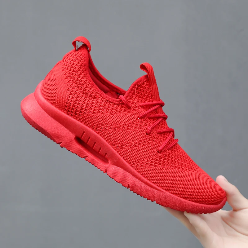 

AODLEE Shoes Men Sneakers Lightweight Flyknit Mens Shoes Breathable Zapatillas Men Casual Shoes Footwear Male Zapatos Hombre