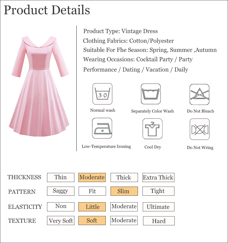 Kostlish-2017-Retro-Hepburn-50s-Women-Dress-34-Sleeve-A-Line-Vintage-Dress-Elegant-Big-Swing-Rockabilly-Party-Dresses-Plus-Size-(16)