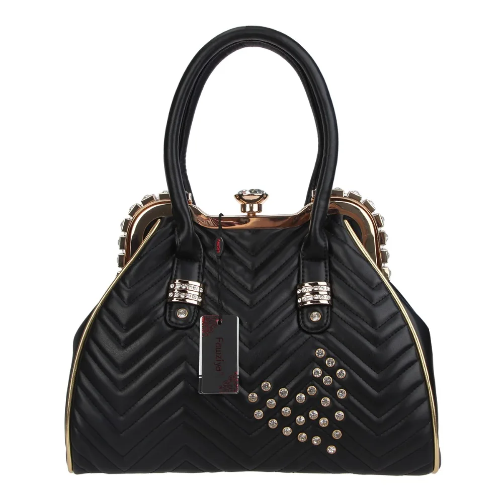E19127-Fawziya-Crystal Cheap Purses-Black (5)