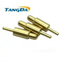 3 13.2 ミリメートル diameter3 * 13.2 ミリメートル pogo ピンコネクタゴールドプレート高電流充電器テスト拡張アンテナ pogopin 作業ストローク: 100 グラム AG
