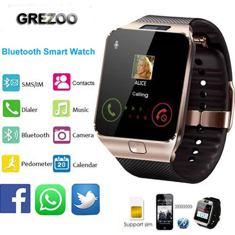 New Bluetooth Smart Watch Smartwatch DZ09 Android watch