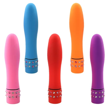Man nuo Diamond Bullet Vibrator G-Spot Massager Sex Toys for Women Female Masturbator Adult Products Vibrating Dildo 5